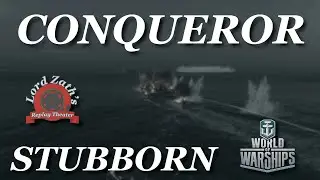 Stubborn - Conqueror Tier 10 British BB Northern Lights South Spawn Standard Battle World of Warship