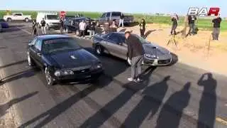 Turbo LSx Mustang vs Nitrous Camaro