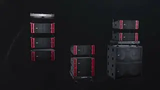 AUDIOCENTER K-LA DSP Active DSP Line Array Serisi