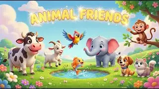 My Animal Friends | New Nursery Rhyme for Kids | Jungle Way