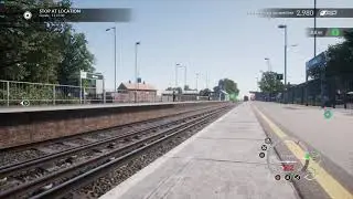 Very high speed Class 377 passing