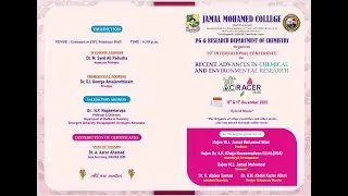PG & Research Department of Chemistry
