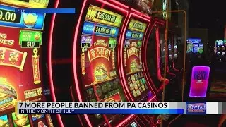 7 more people banned from Pennsylvania casinos in July