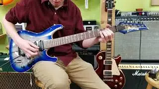 Demo of Ibanez S1070PBZ-CLB Premium electric guitar at Basone Guitar Shop in Vancouver