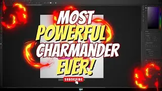 Drawing the MOST POWERFUL Charmander! (Digital Speed Art) - Pok&eacute;mon