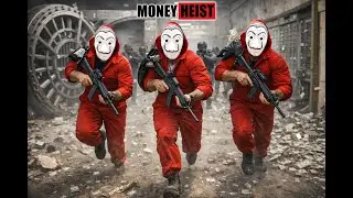 PARKOUR VS MONEY HEIST: Bad Guy and Doctor Break Security, Police Respond | Epic POV