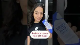 Radiance reveal peel off mask from suroskie✨ #glowingskin #skincare