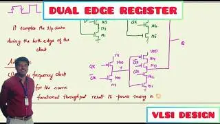 Dual edge register