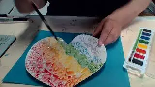 Abstract Heart Art
