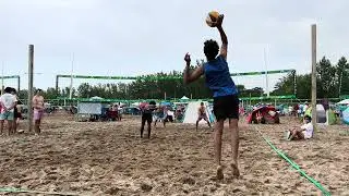 OVA Beach Volleyball at Ashbridge&rsquo;s Bay Youth Open July. 16th round one