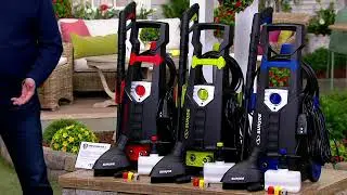 Sun Joe 2100 PSI Max Electric Pressure Washer w/ Accessories on QVC