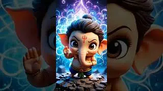Chibhi Style Chandra Grahan Story 🌑 |Ganesha&rsquo;s Shraap to Moon#GaneshStory#ChandraGrahan#ChibhiStyle