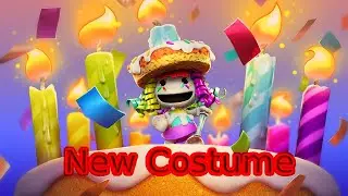 Free Cake Day Costume And Emote DLC Sackboy A Big Adventure #short