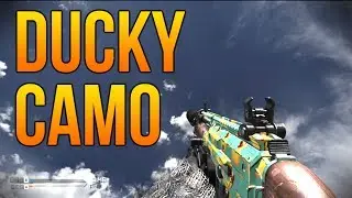 COD Ghosts: New Ducky Camo on Every Weapon! (COD Ghosts Personalization Pack)