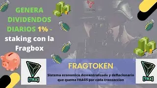 Fragtoken - ecosistema deflacionario en TRON