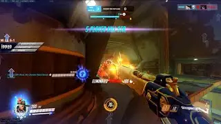 Overwatch IDDQD Playing Ashe Like Human Aimbot -Road To Rank 1 Spot-