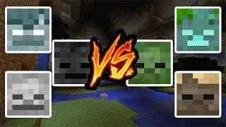 SKELETONS VS ZOMBIES | MINECRAFT