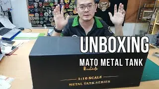 Распаковка радиоуправляемого танка MATO ALL METAL Tiger 1