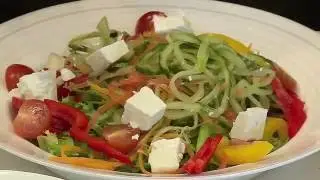 Spiral Slicer With Free Cucumber Ribboner