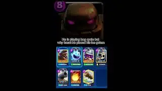 Sneaky golem in the pocket                  #clashroyale #funny #memes #scary #supercell