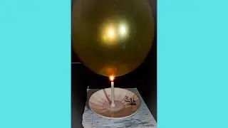 💥How Do You Do A Balloon🎈 Magic Trick😙 ? Tricks With Balloons//#shorts #viralshorts