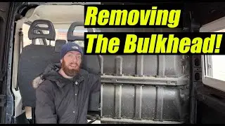 Bulkhead Removal! Opening Up the Van | Campervan Conversion