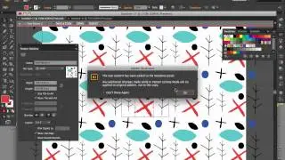Quick and easy pattern swatches in Illustrator CS6