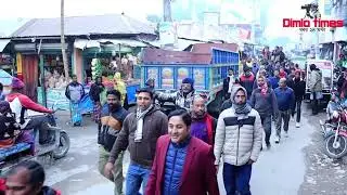  ইঞ্জিনিয়ার শাহরিন ইসলাম চৌধুরী তুহিনকে মনোনয়ন ও ধানের শীষ প্রতিক  বরাদ্দের দাবীতে বিক্ষোভ মিছিল।