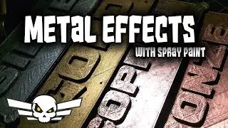 Top 5 Spraypaint Metal Effects - Metallic Spray Paint
