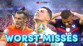 EURO 2020 | Worst Misses Compilation😱