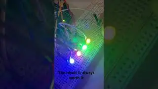 Circuit is fun to play around with |#embeddedsystems #learning #c #arduino