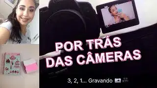 Por tr&aacute;s das c&acirc;meras, dia de grava&ccedil;&otilde;es - VLOG | Por: Graziele Leizer