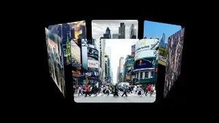 3d roating image gallery using #HTML, #CSS and #JavaScript.  3D карусель изображений