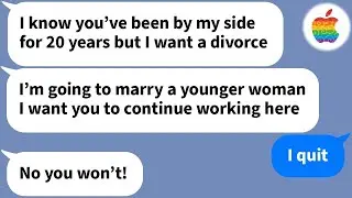 【Apple】 After 20 years of marriage and helping my husband's company stay upright he