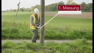 In unter 100 sekunden | Holzmastkontrolle mit dem IML-RESI PowerDrill&reg;PowerDrill&reg;
