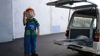 How to get a 600kg Pallet into a Van | Super Heavy Duty Drawer Runners