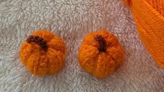 🎃🧶 Crochet Pumpkin Tutorial | Easy & Beginner Friendly 🍂✨