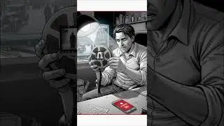 Part 2: The Silent Curator 😱 New Horror Comic Series! #horrorcomics  #shorts  #firstlook  #NewSeries
