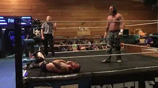 Benjamin Brody vs Jacob Brawn (c) for the IWE Heavyweight Championship 10/21/17
