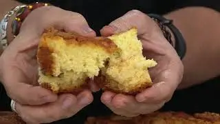 My Grandma's (2) 28oz Granny Smith Apple Pumpkin Spice Coffee Cakes on QVC