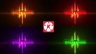 How to Make Particle Text Lighting  Animation Intro in Kinemaster in Tamil