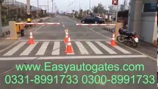 Boom Barrier gate Automatic installation service available in all pakistan