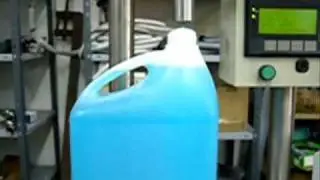 LLenadoras de detergentes - Prueba de llenado con bidones