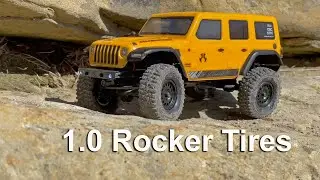 Pit Bull RC - 1.0 Rocker Tires - SCX24 - Off-Road - Rock Crawling