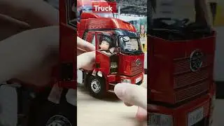 The heavy container FAW transport loader vehicle #diecast #viralshorts #shorts #short
