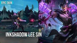 Inkshadow Lee Sin Skin Spotlight | New Lee Sin skin | League of Legends PBE - Preview