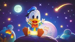 Donald Duck Night Song 🌙🎶 | Sweet Dreams Music for Kids