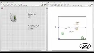 LabVIEW for Engineers : LabVIEW Count Up and Count Down