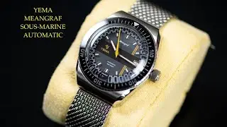 Yema Meangraf Sous-marine Y60 Automatic Watch | Review Valjoux Relogios