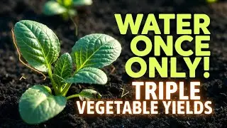 Vegetables Explode With Growth After ONE Watering | Triple Your Harvest Naturally
